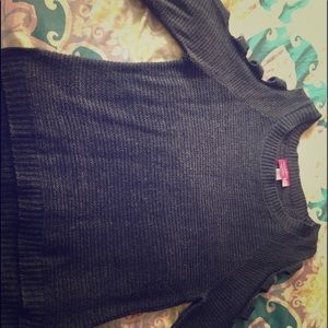 alley & gabby Grey Stitched Long-Sleeve
